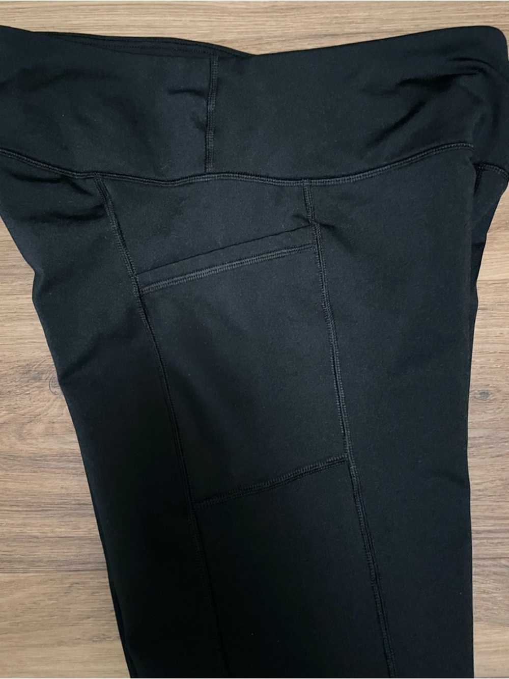 Reflex 90 Degree Black Activewear Fleece Lined Leggings XL - Picture 5 of 6